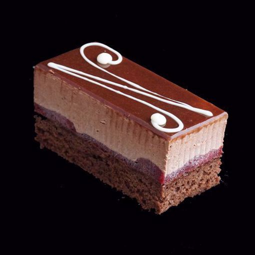 Afbeelding van Chocolade bavarois gebak