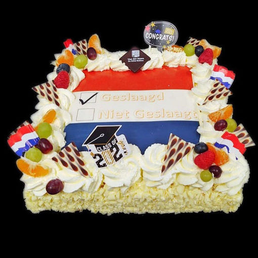 Afbeelding van GESLAAGD Fototaart  6 pers