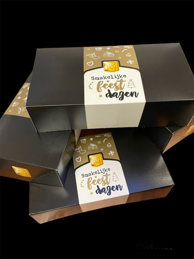 Afbeelding van Kerststol in mooie geschenkdoos €13,15