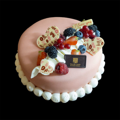 Afbeelding van Valentijntaartje marsepein