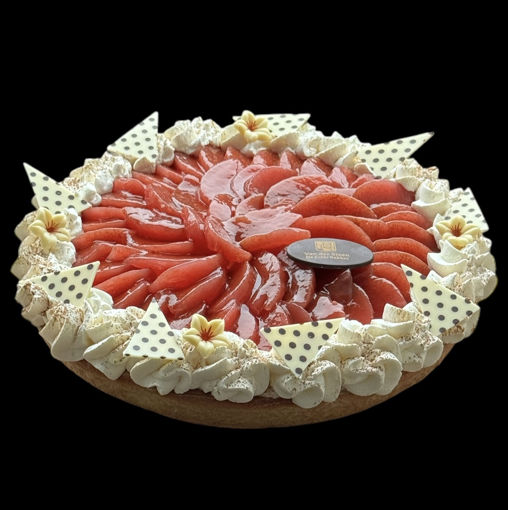 Afbeelding van Stoofperen vlaai heel/half