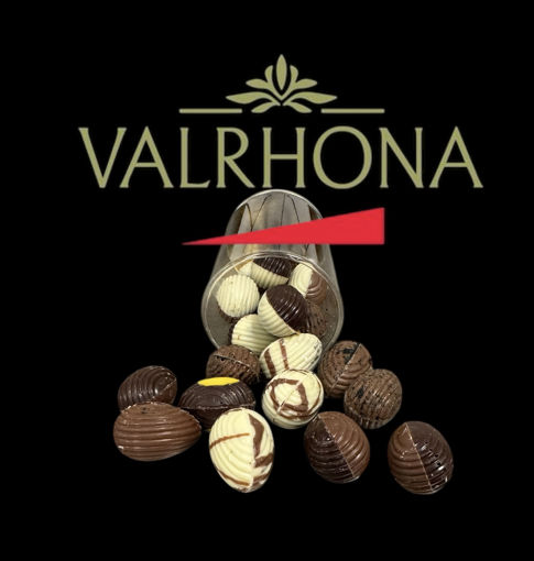 Afbeelding van Chocolade Paaseitjes gevuld