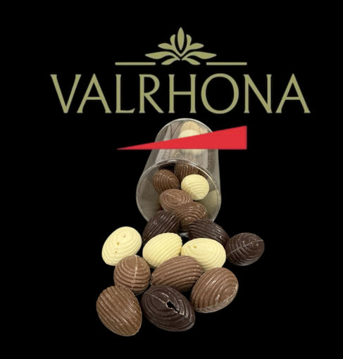 Afbeelding van Chocolade Paaseitjes massief