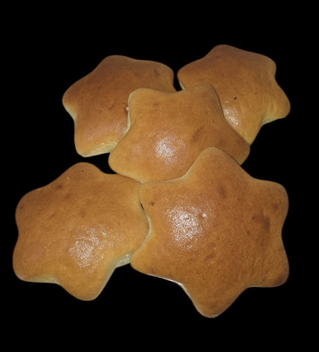 Afbeelding van Kerstster brioche broodjes (per 5)