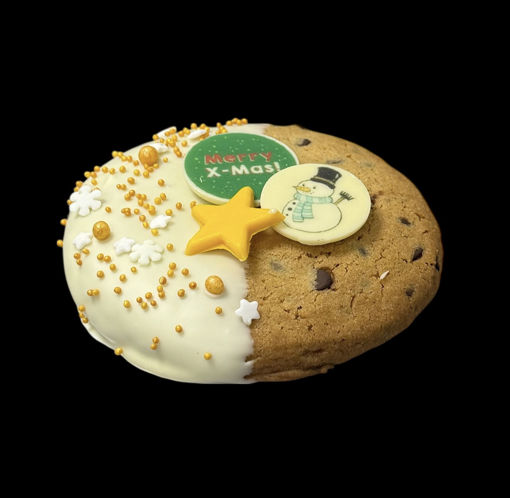 Afbeelding van Sneeuwpop choco dip koek