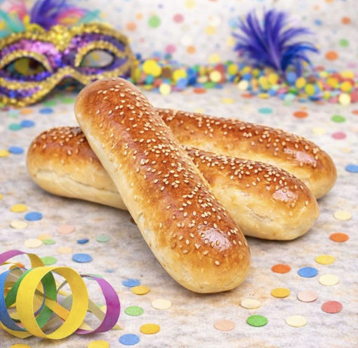 Afbeelding van Worstenbrood pittig