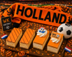 Afbeelding van ORANJE Tompouce per 4